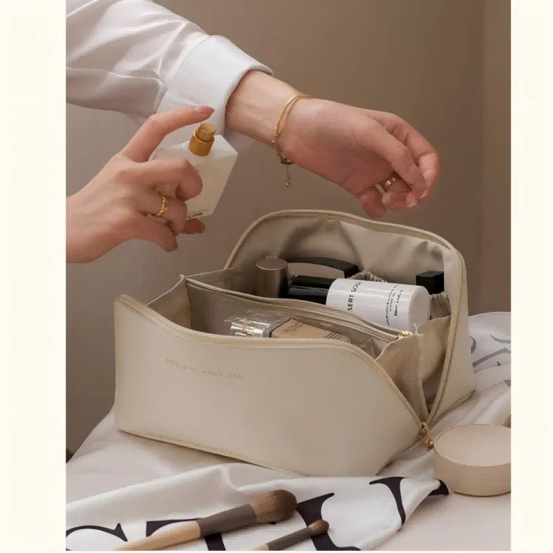 Waterproof Women's Toiletry Makeup Travel Cosmetic Organizer Bag