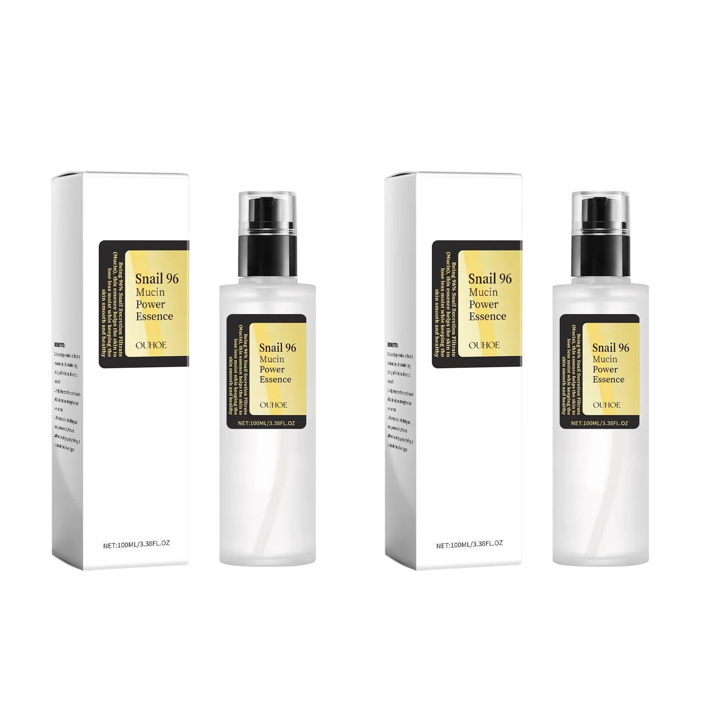 Snail Mucin Power Essence Moisturizing Brightening Face Serum