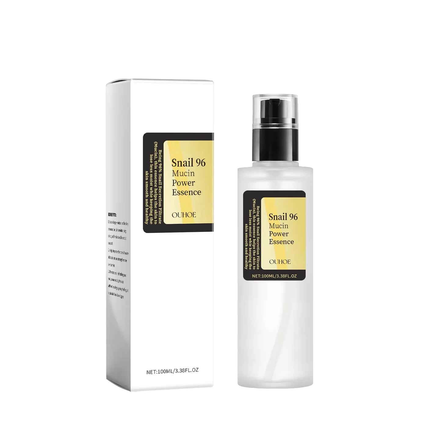 Snail Mucin Power Essence Moisturizing Brightening Face Serum