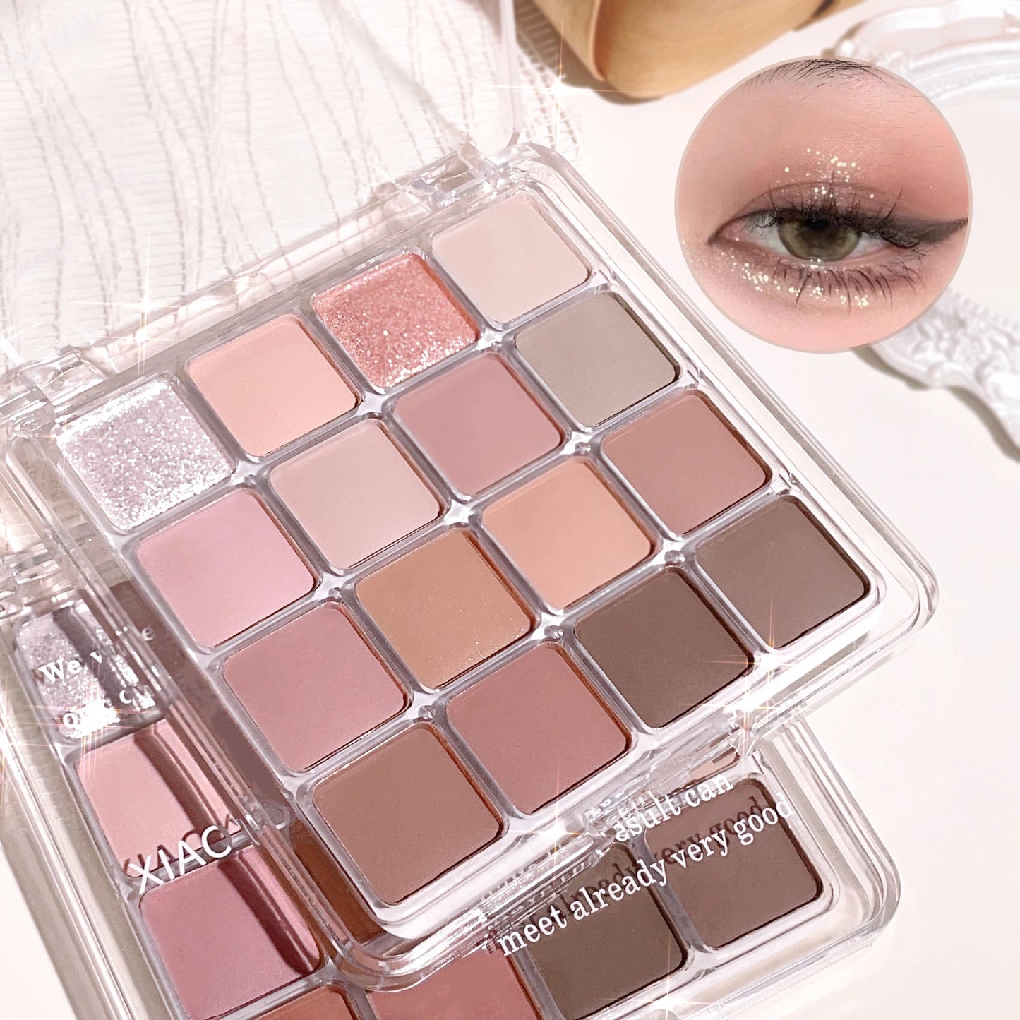 Sixteen-Color Sunset Magic Eyeshadow Palette
