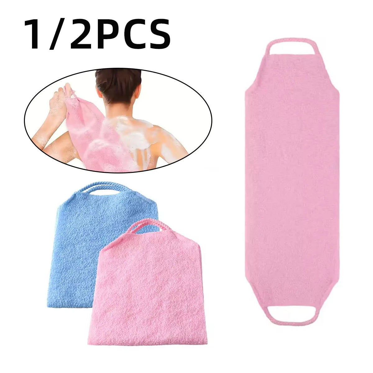 Rubbing Bath Towel Exfoliating Towel Shower Scrub Friction Bath Towel Elastic And Quick Drying Suitable For The Whole Body