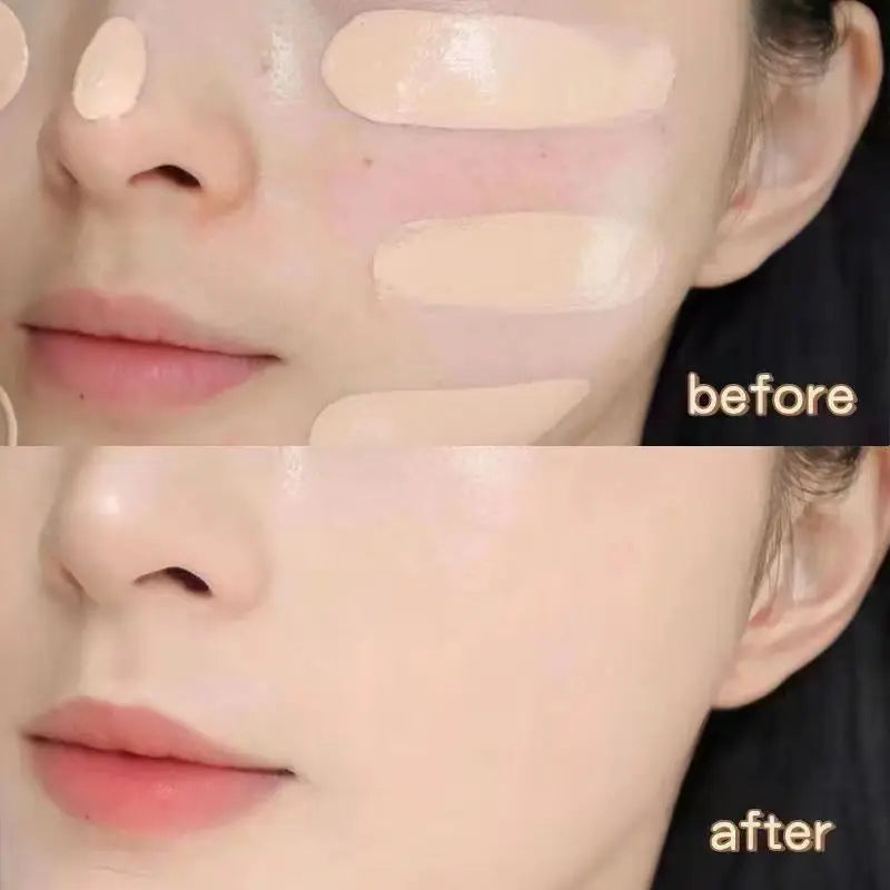 Natural Liquid Foundation Smooth Concealer Long Lasting Lightweight Face Makeup