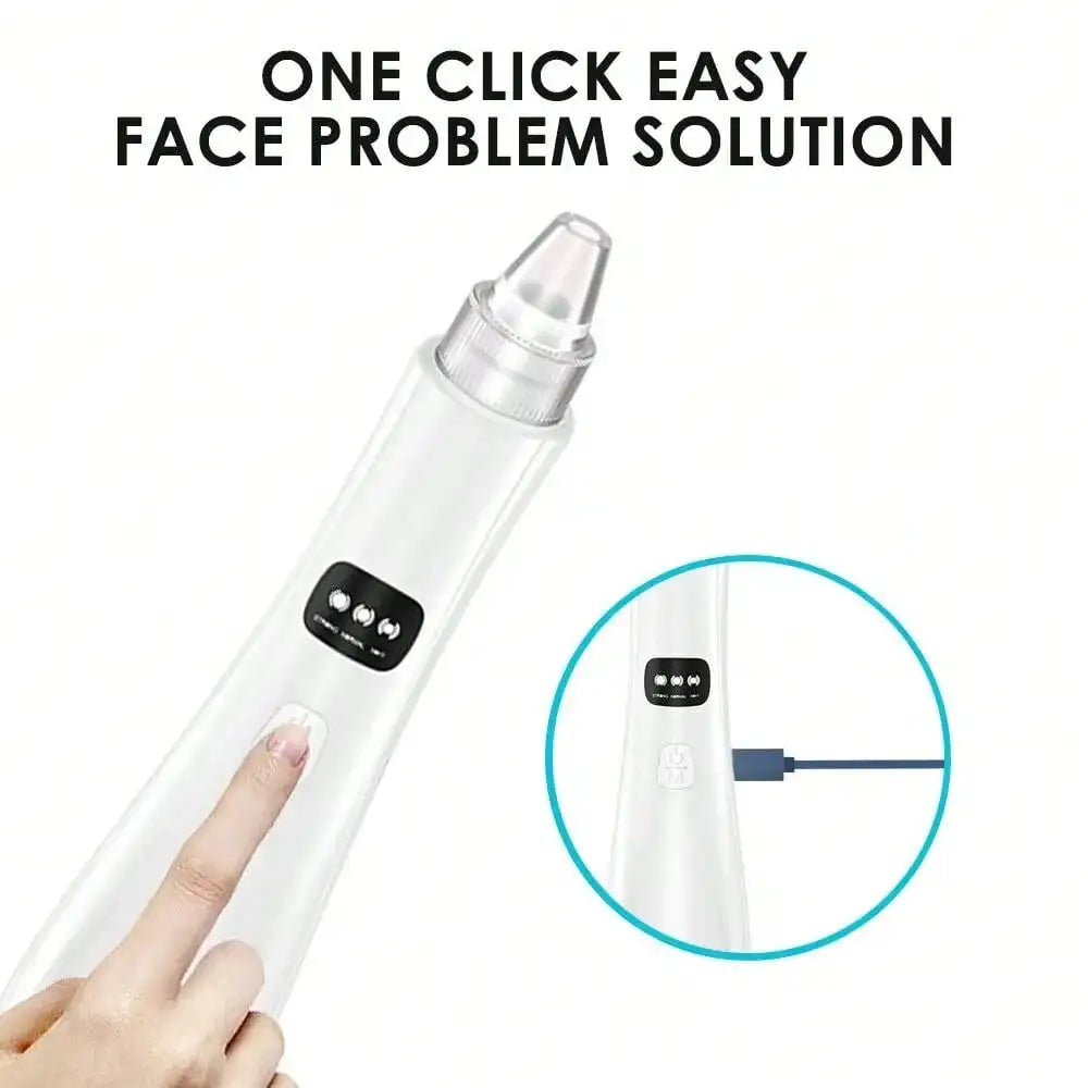 Three Suction Mode Face Vacuum Blackhead Cleansing Machine