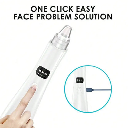 Three Suction Mode Face Vacuum Blackhead Cleansing Machine
