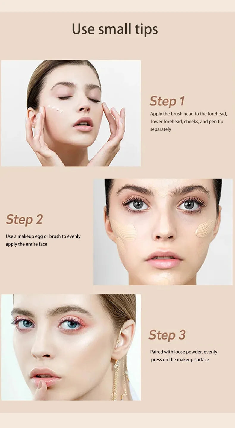Liquid Concealer Matte Waterproof Oil Control Full Face Makeup