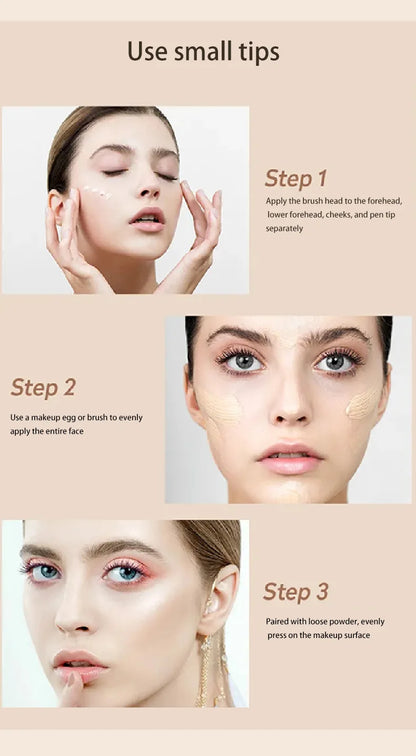 Liquid Concealer Matte Waterproof Oil Control Full Face Makeup