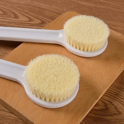 Long Handle Soft Bristle Bath Brush Body Scrubber