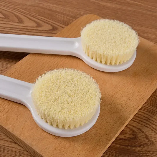 Long Handle Soft Bristle Bath Brush Body Scrubber