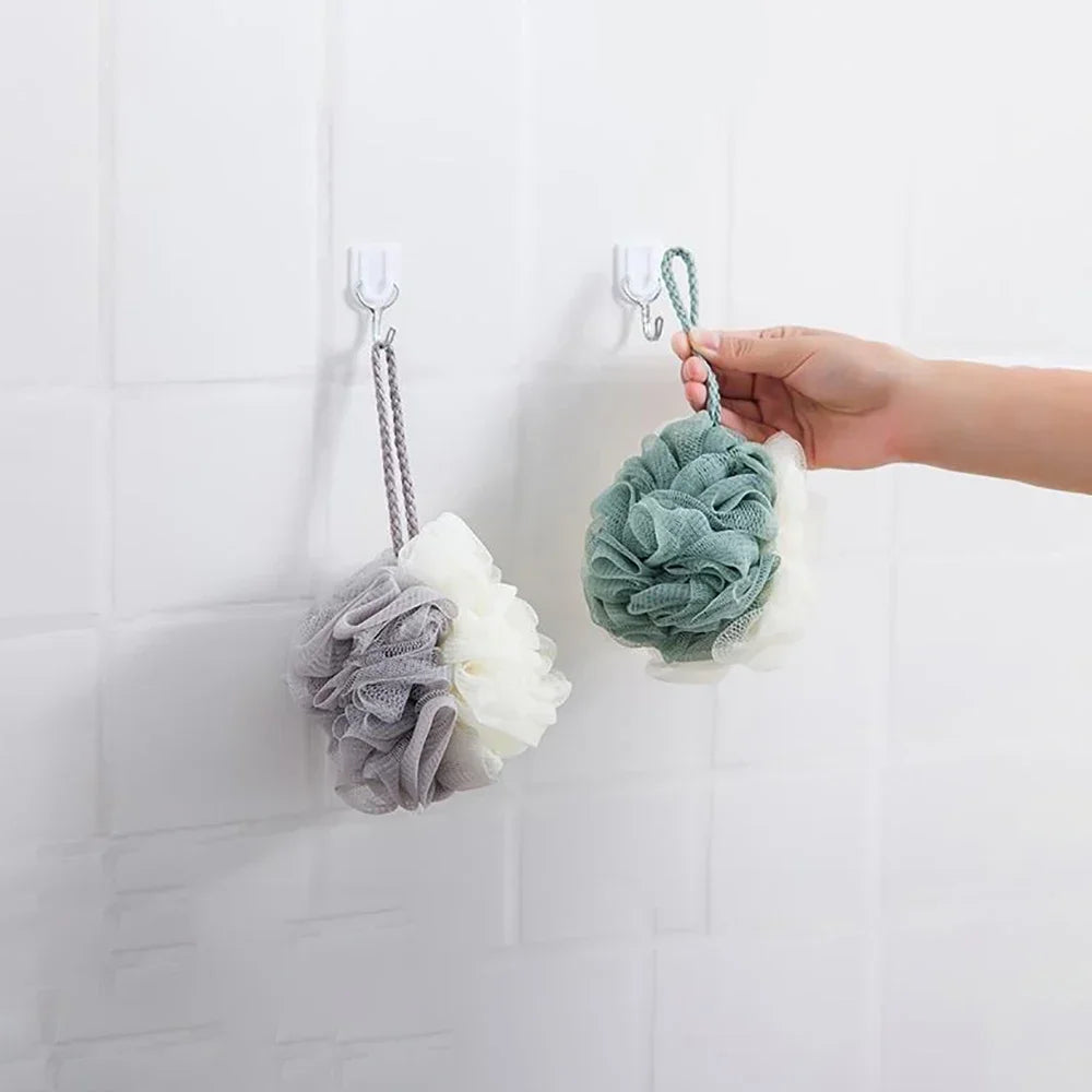 Soft Mesh Foaming Shower Sponge Exfoliating Bath Scrubber