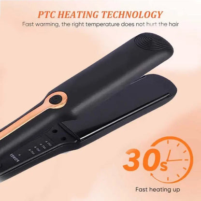 Tinsol 2-in-1 Ceramic Ion Hair Straightener Curling Iron