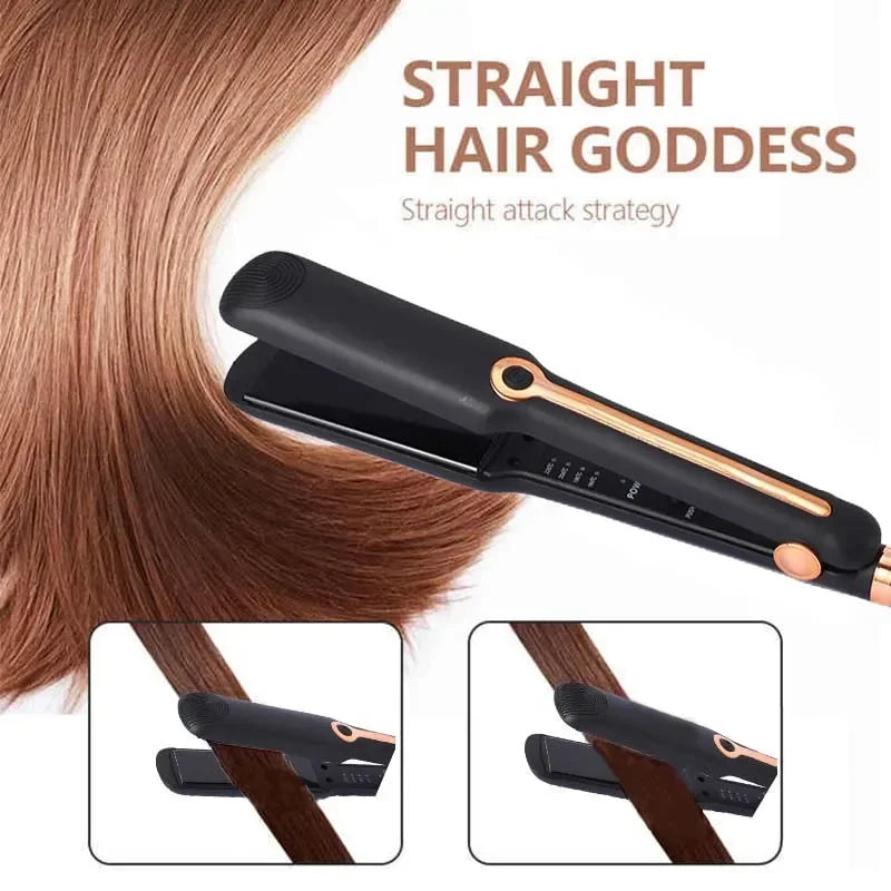 Tinsol 2-in-1 Ceramic Ion Hair Straightener Curling Iron