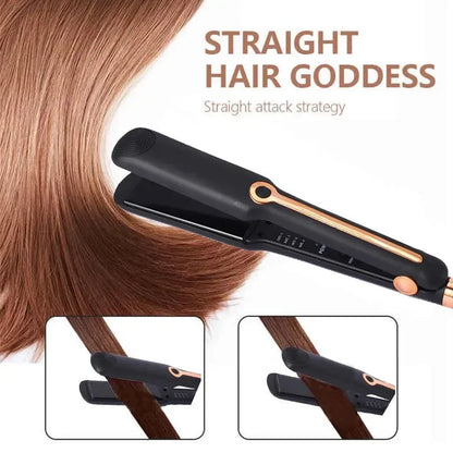 Tinsol 2-in-1 Ceramic Ion Hair Straightener Curling Iron