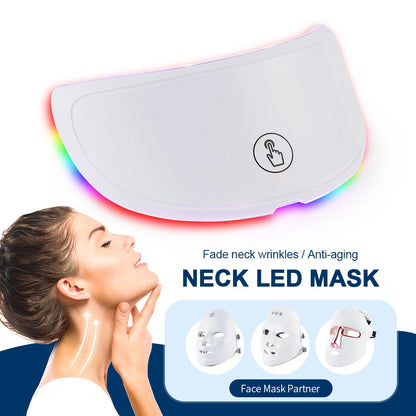 Wireless LED Photon Face Neck Beauty Mask Device