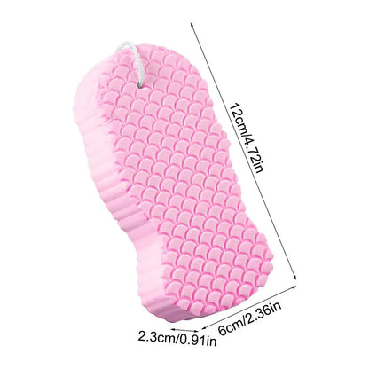 Exfoliating Bath Sponge Body Scrubber Shower Washcloth Tool