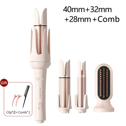 Automatic Negative Ion Curling Iron Anti Tangle Styling Wand