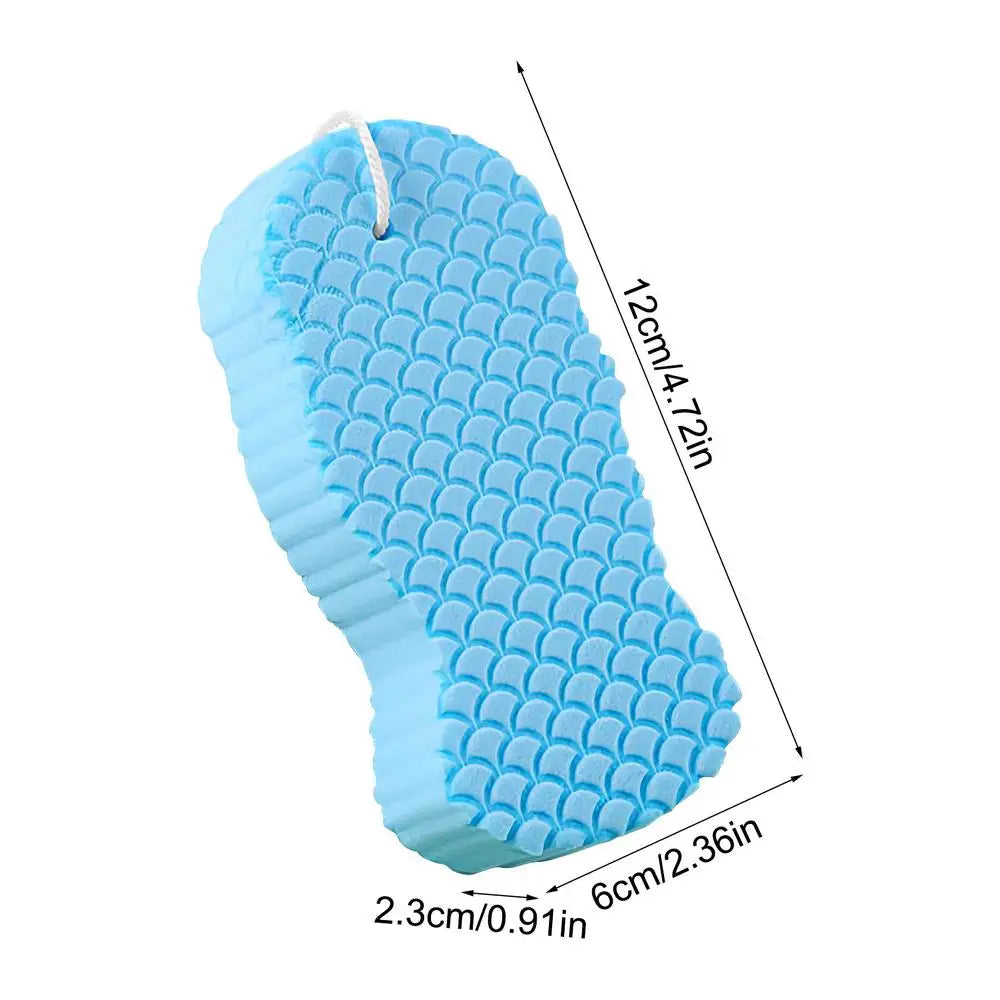 Exfoliating Bath Sponge Body Scrubber Shower Washcloth Tool