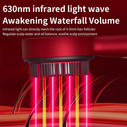 Electric Scalp Massage Comb Red Light Applicator