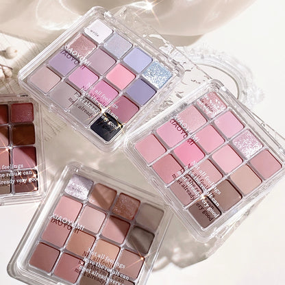 Sixteen-Color Sunset Magic Eyeshadow Palette
