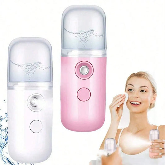 Mini Facial Steamer USB Moisturizing Skincare Mist Tool