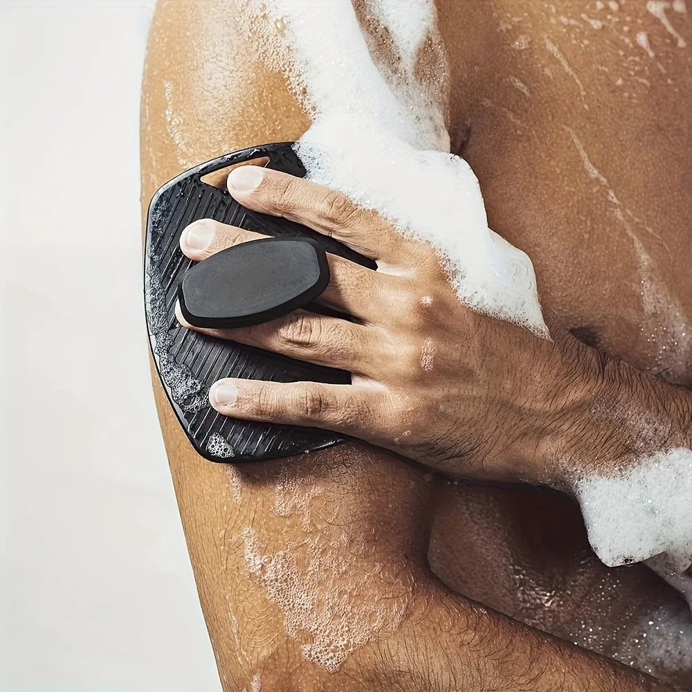 Four Piece Soft Silicone Bath Brush Shower Set